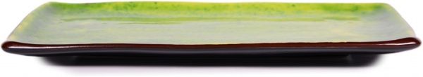Тарелка прямоугольная 16х30 см Лайм Manna Ceramics