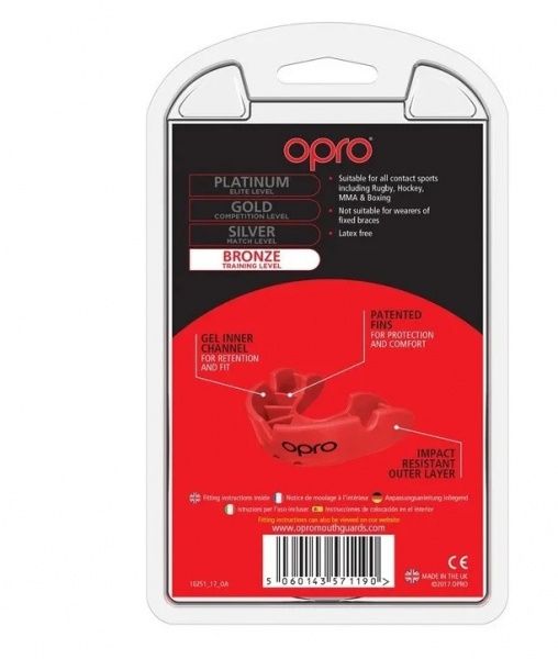 Капа Opro Junior Bronze 02221003 р. универсальный 