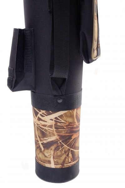 Чохол для вудилища KENT&AVER напівжорсткий №12 чорний 145 см