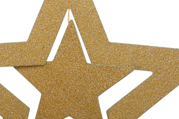 Декоративна підвіска ПіонеR 7 зірок різних розмірів (2 види) в асортименті