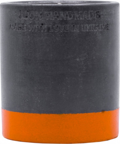 Свічка ароматична Aromalovers соєва в бетоні Апельсин із корицею 240 г 