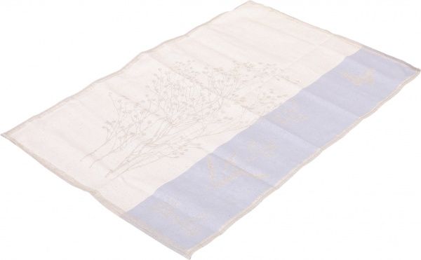 Набір рушників флора 46x70 см Білоруський льон коричневий 