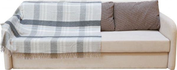 Плед Modena клетка 140x200 см серый La Nuit 