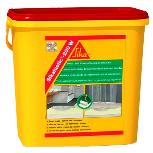 Мастика гидроизоляционная Sika Sikalastic-200 W 5 кг