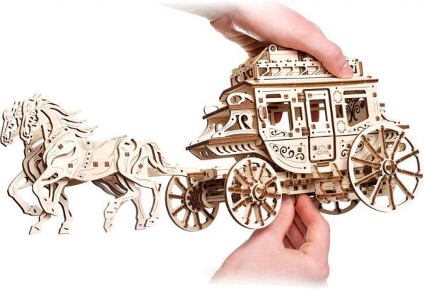 3D-конструктор Ukrainian Gears Почтовый дилижанс