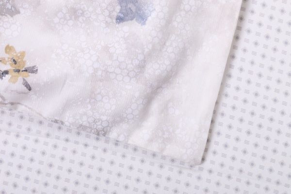 Комплект постільної білизни Takara 2 різнокольоровий принт Lameirinho 