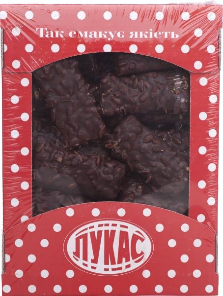 Печиво Лукас листкове Джага-джага глазуровані 650 г (4823054601667) 