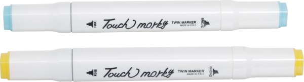 Набір двосторонніх скетч маркерів Touch Sketch Marker 36 кольорів в сумочці 