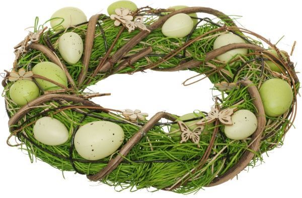 Венок пасхальный 33 см