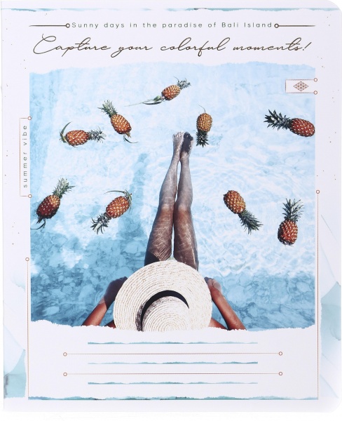 Тетрадь школьная 48 листов в клетку Айвори серия 4