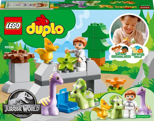 Конструктор LEGO DUPLO Ясли для динозавров 10938