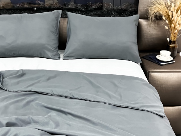 Комплект постельного белья Le Colore 2 серое серебро 