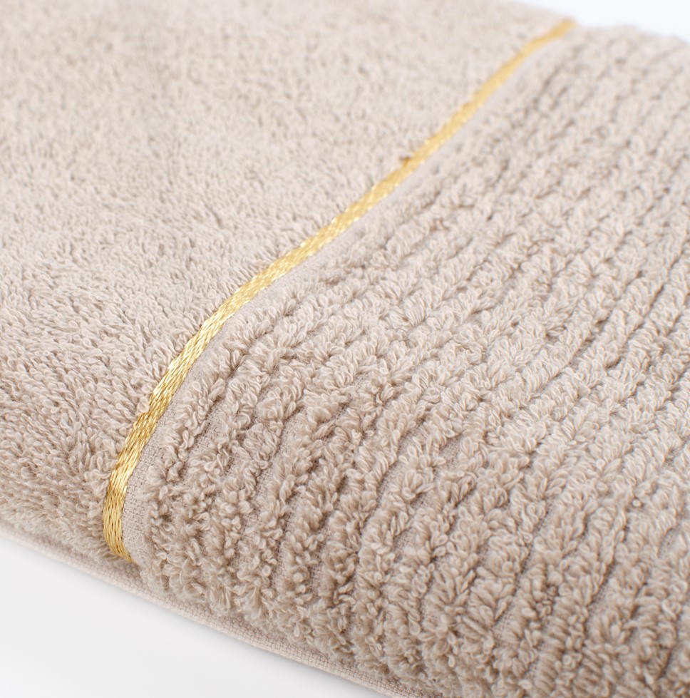 Рушник махровий GOLD 70x140 см бежевий La Nuit