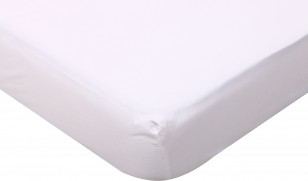 Простирадло на резинці 180x200+30 см білий La Nuit 