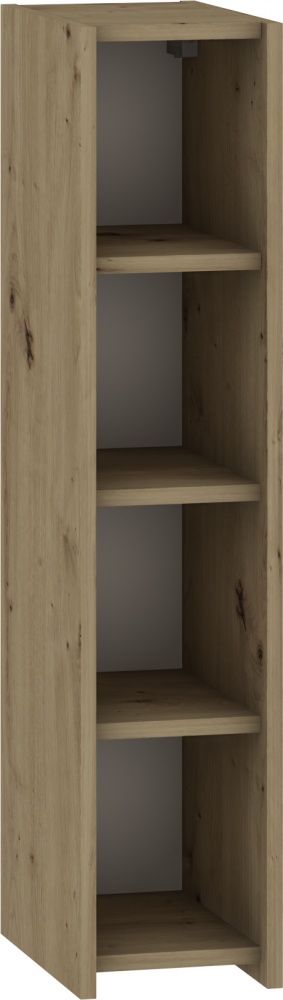 Шкаф верхний МС Злата 20х92х32 дуб артизан Грейд