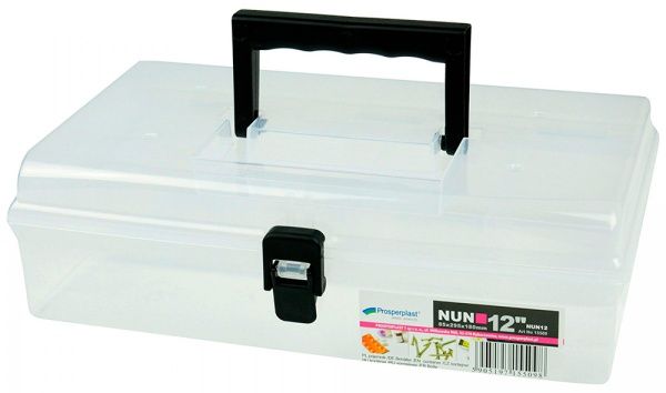 Органайзер для дрібних деталей для метизів Prosperplast прозорий (295x180x85) 5 секцій (NUN12) 12