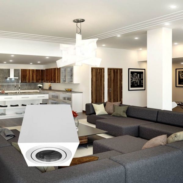 Светильник точечный LightMaster MLT103 50 Вт GU10 белый 