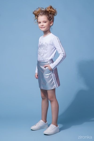 Спідниця Zironka р.122 срібний 30-9041-2 