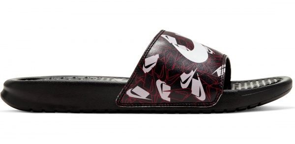 Шлепанцы Nike WMNS BENASSI JDI PRINT 618919-033 р. 9 черный