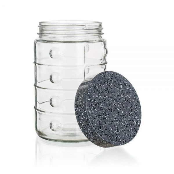 Банка для сипучих з металевою кришкою 1,35 л Granite Banquet