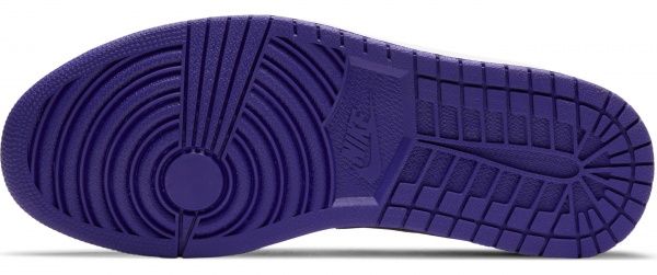 Кроссовки Nike Air Jordan 1 Low 553558-500 р.US 10 фиолетовый
