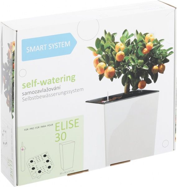 Система автоматичного поливу Plastkon Smart system для серії ELISE 30 см квадратний чорний 