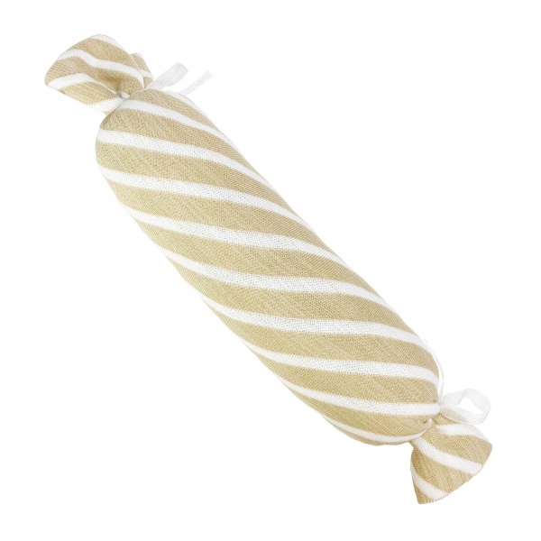 Подушка-валик Конфета 55 см белый с золотым La Nuit 