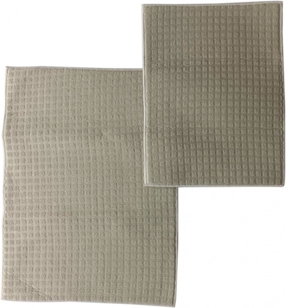 Коврик для сушки посуды Luna Solid бежевый 2 шт