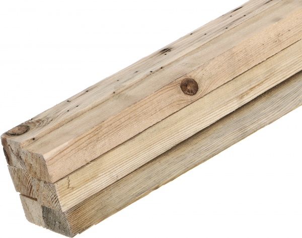 Рейка монтажная сращенные конструкция 30х40х2000 мм сосна 2 сорт