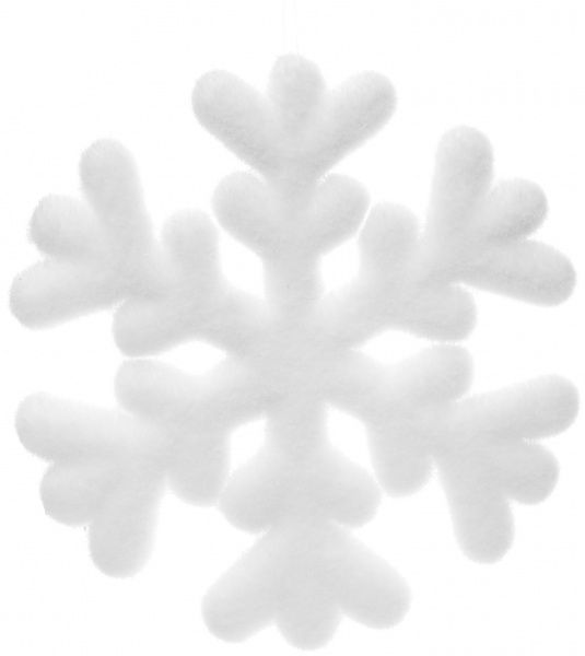 Декорация новогодняя Снежинка 24 см 1 шт. RS1Q1208 