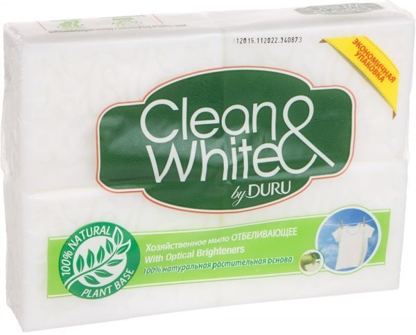 Хозяйственное мыло Duru Яблоко 125 г 4 шт./уп.