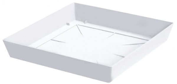 Піддон пластиковий Prosperplast Loftly square квадратний (70784-449) білий 