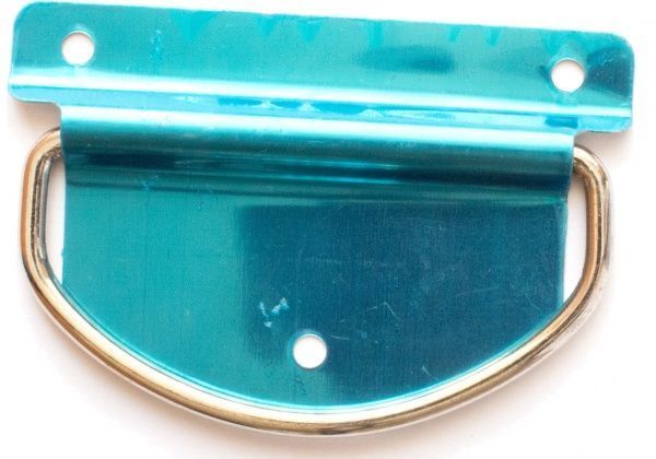 Ручка декоративна 105х35 мм 1 шт. срібний