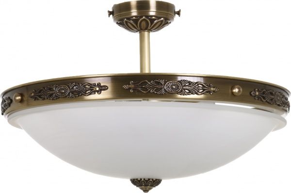 Подвес Фабрика Світла Корона НCБ 022-4х60-145 4xE27 латунь 