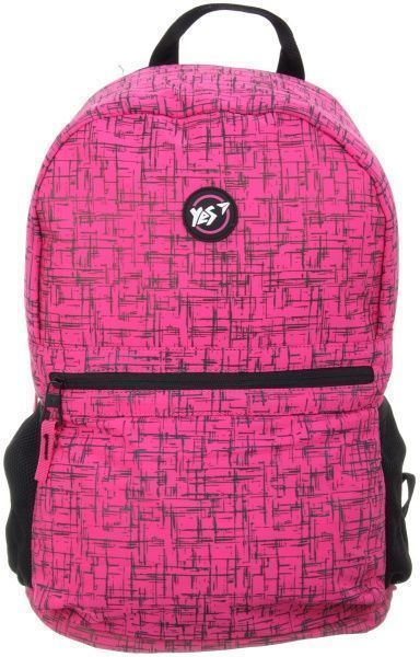 Рюкзак молодіжний YES Сompact Reflective R-09 рожевий (558506)