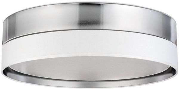 Светильник потолочный TK Lighting Hilton 4x60 Вт E27 белый/серебро 4179 