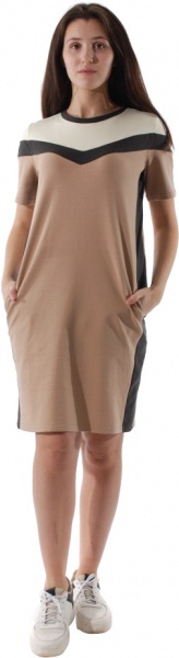 Платье Flis clothes Чайка р. XL бежевый 