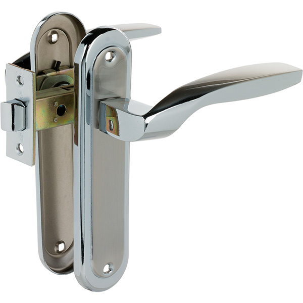 Ручка на планке RDA Arona 256 матовый никель/хром