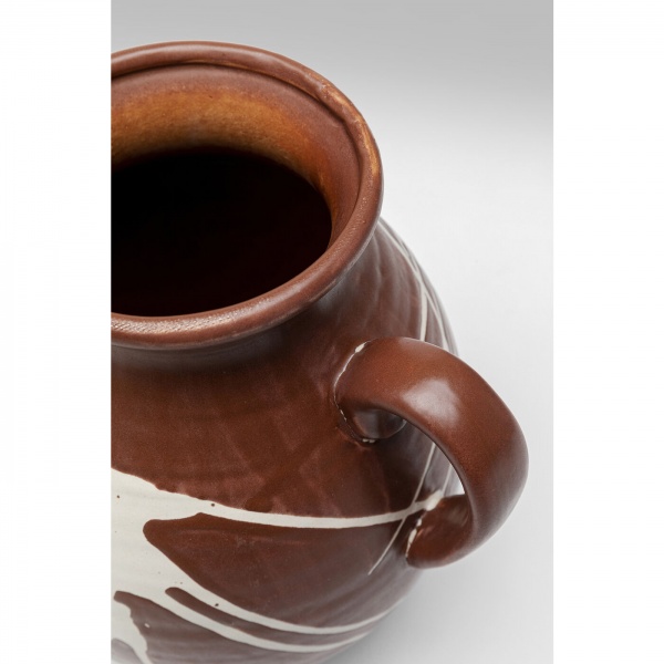 Ваза KARE Design Мара 23 см коричневый 