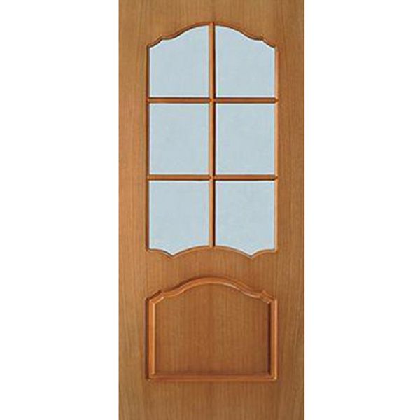 Дверное полотно ОМиС Каролина ПО 700 мм дуб натуральный тонированный