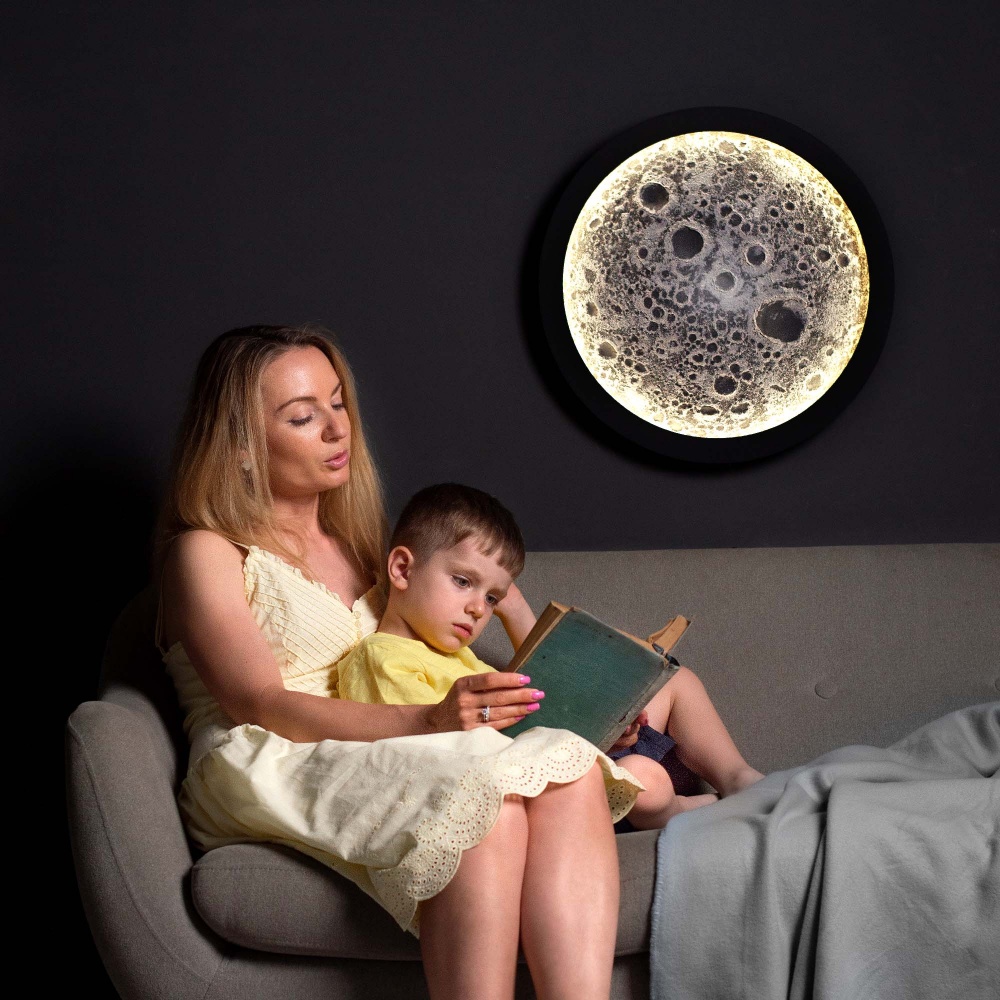 Светильник настенный The 11's Обратная сторона Луны 1x18,3 Вт черный