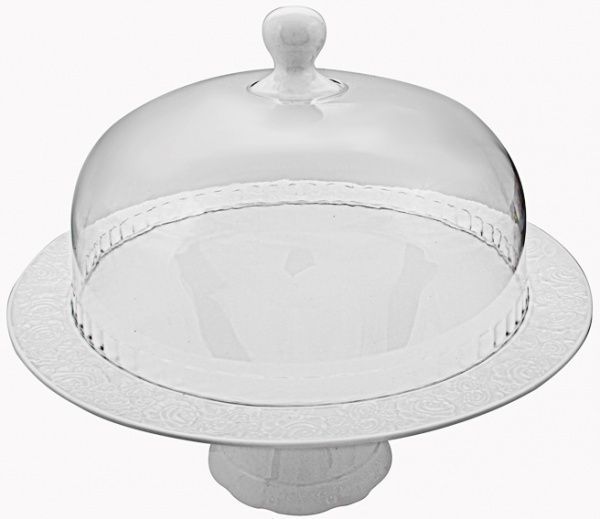 Блюдо для торта з кришкою 33см 944-059 Lefard 