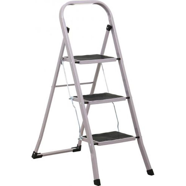 Драбина Expert Tools сталева з пластиковими накладками на 3 сходинки 436C Юпітер WK2030-3 436C