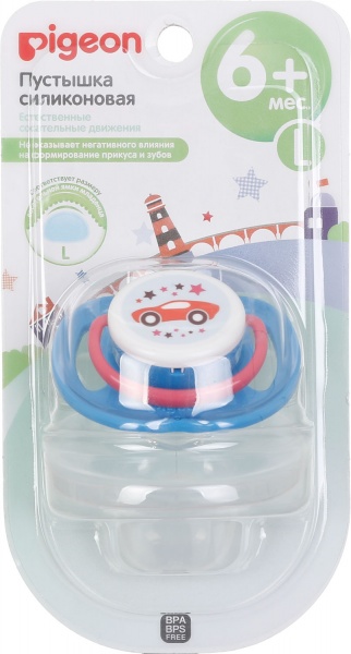 Пустушка Pigeon Car 6+