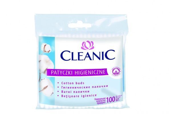 Ватні палички Cleanic Soft&Comfort 100 шт. (м'яка)
