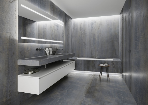 Плитка Cifre Metal Iron Mate 120x260 