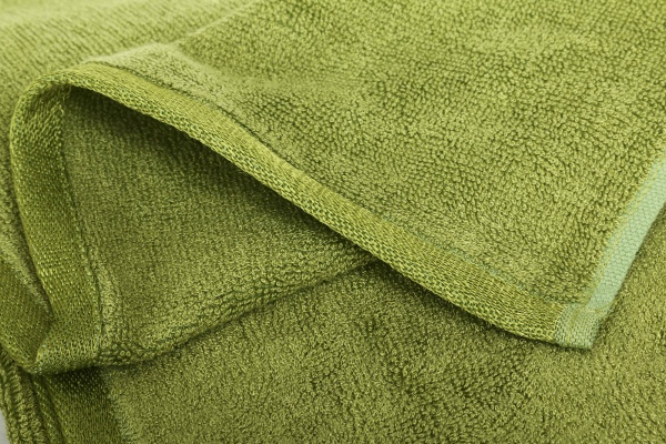 Полотенце махровое Glossy 30x50 см оливковый Texpol 
