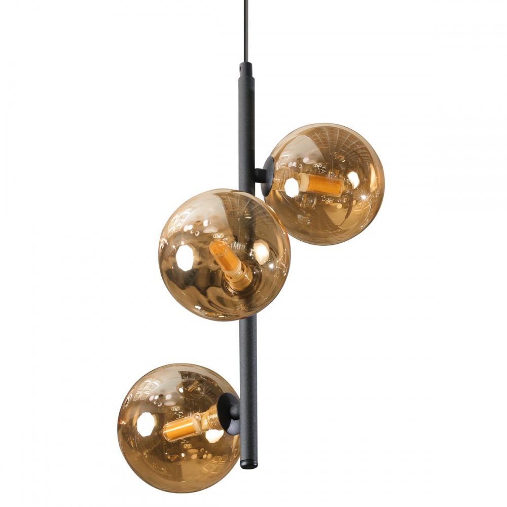 Підвіс TK Lighting ESTERA 5716 3xG9 бурштиновий 5716