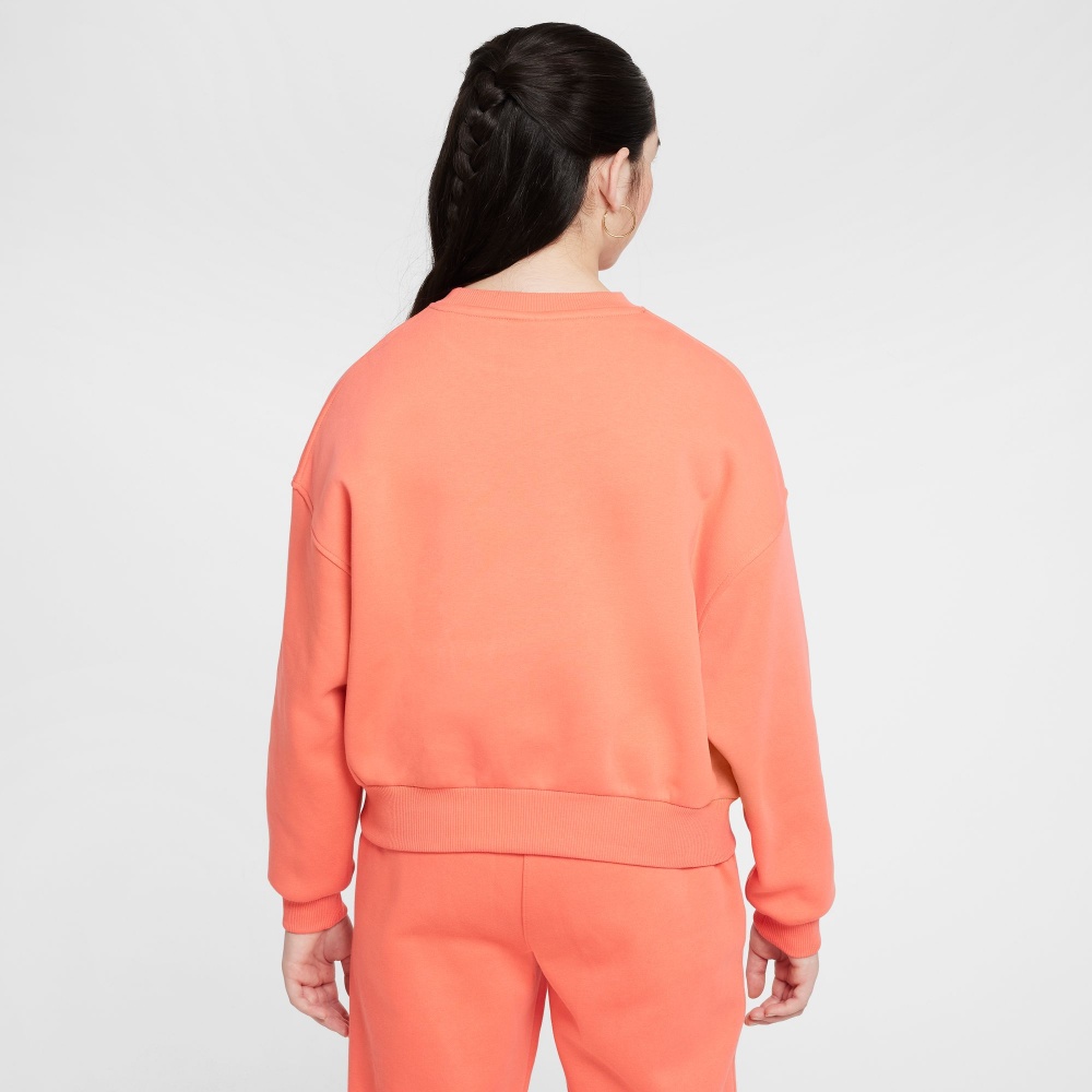 Світшот Nike G NSW CLUB FLC BXY CRW LBR FZ9244-814 р.S рожевий