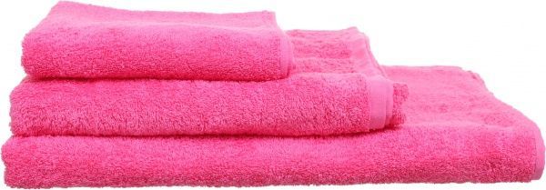 Рушник махровий 70x140 см рожевий Рашід 